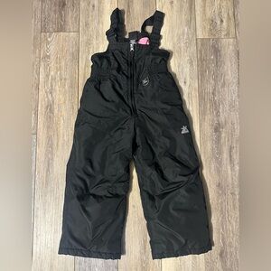 ZeroXposur Black Kids Overalls